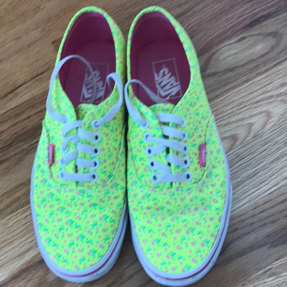Floral Vans